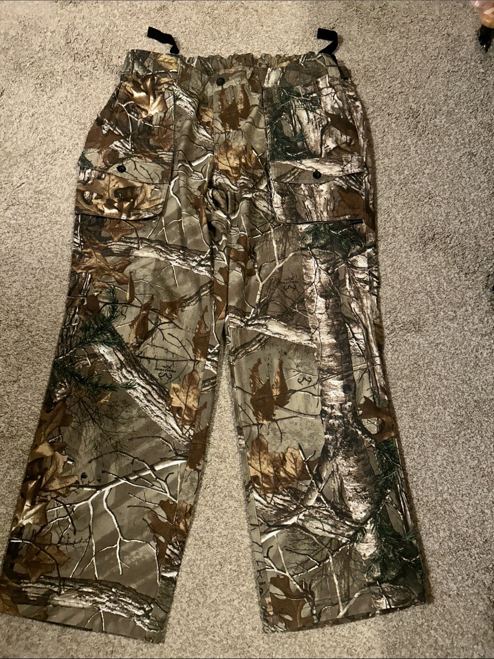 Women’s Camo Cargo hunting Pants - Brown/Green. XXL. NWOT